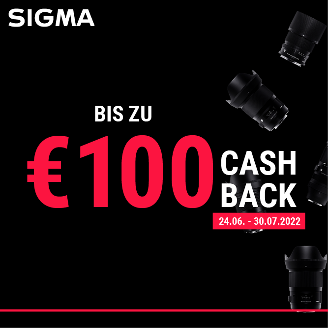 Bis zu € 100,- Cashback sichern | Aktionszeitraum: 24.06. - 30.07.2022