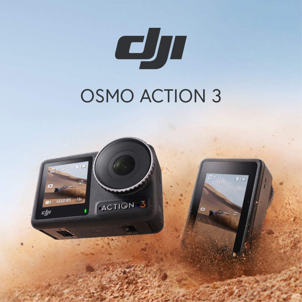 DJI stellt die neue Osmo Action 3 vor.
