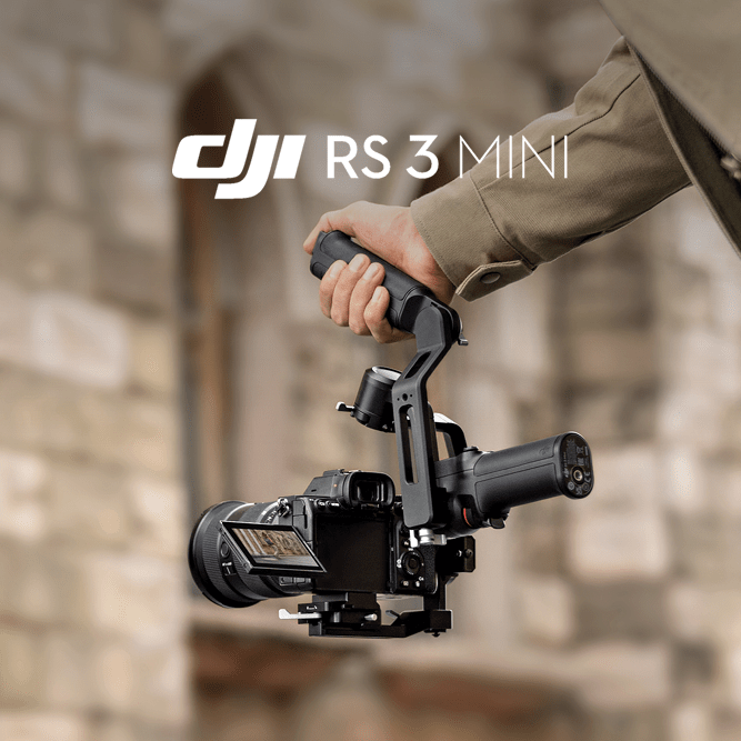 DJI stellt den neuen RS 3 Mini Gimbal vor.