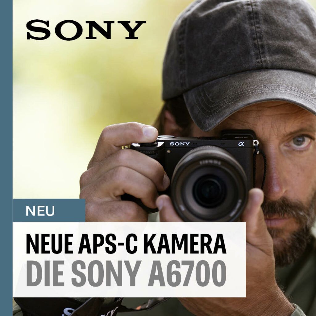 Sony stellt die neue Alpha 6700 und ein neues Teleobjektiv vor.